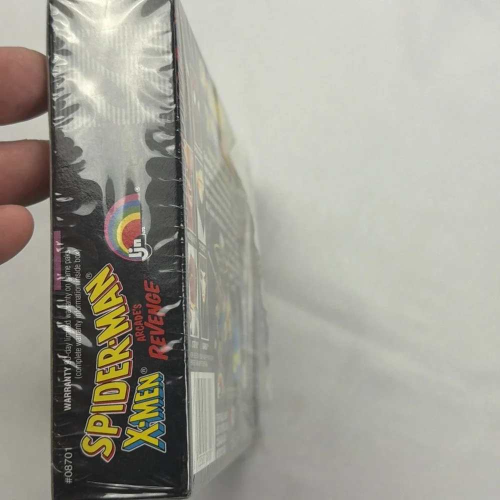 Spider-man X-Men Arcade's Revenge *  Snes Box Only * Super Nintendo Original box